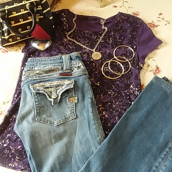 Miss Me Denim - 💘Miss Me 28x29 embellished jeans💘